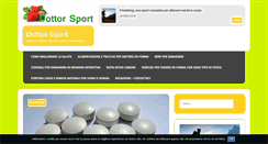 Desktop Screenshot of dottorsport.info